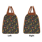 Personalised Dark Butterfly Foldable Travel Bag Personalised Foldable Travel Bag animal Printed Offshore