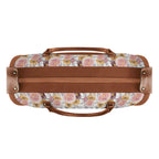Personalised Painted Flowers Foldable Travel Bag Personalised Foldable Travel Bag Plants Printed Offshore