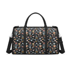 Personalised Eyes On Black Foldable Travel Bag Black Personalised Foldable Travel Bag Printed Offshore