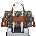 Personalised Eyes On Black Foldable Travel Bag Personalised Foldable Travel Bag Printed Offshore