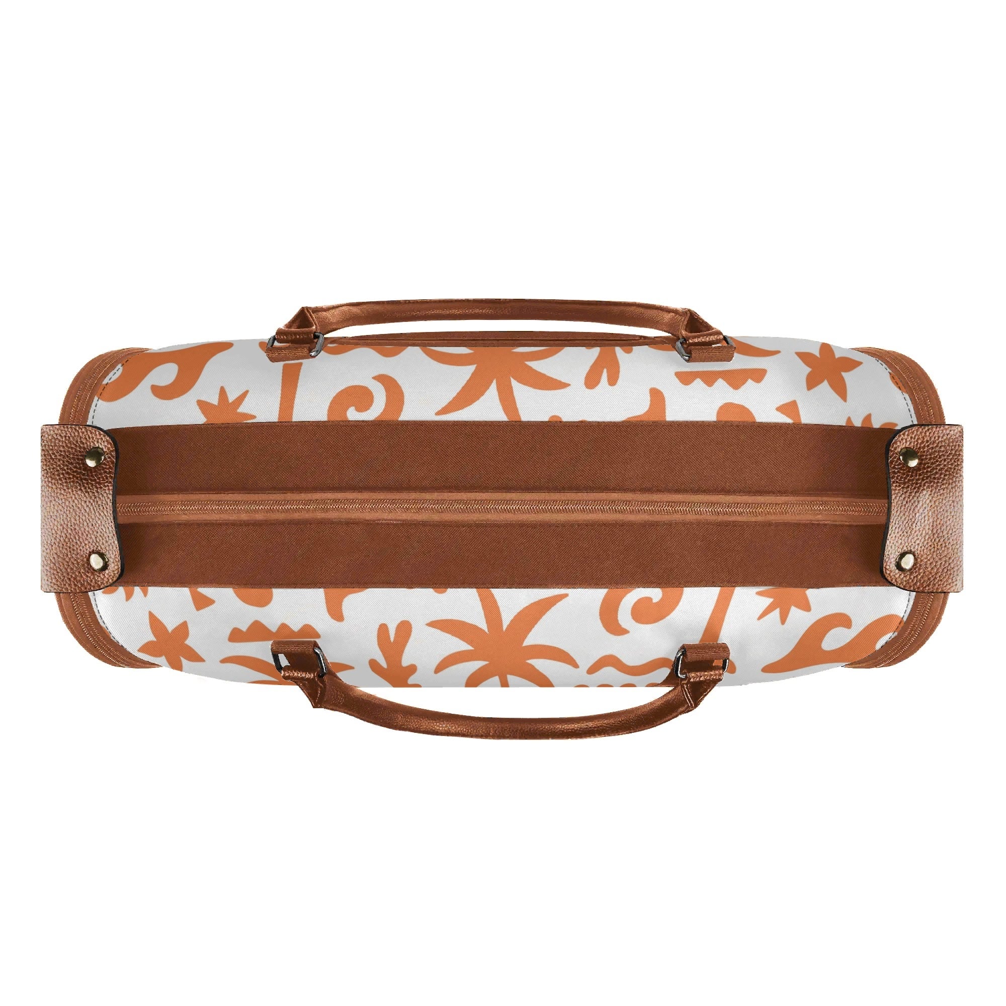 Personalised Orange Surf Foldable Travel Bag Personalised Foldable Travel Bag Printed Offshore Surf