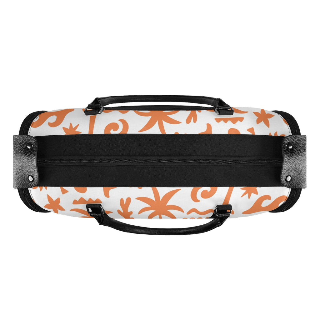 Personalised Orange Surf Foldable Travel Bag Personalised Foldable Travel Bag Printed Offshore Surf