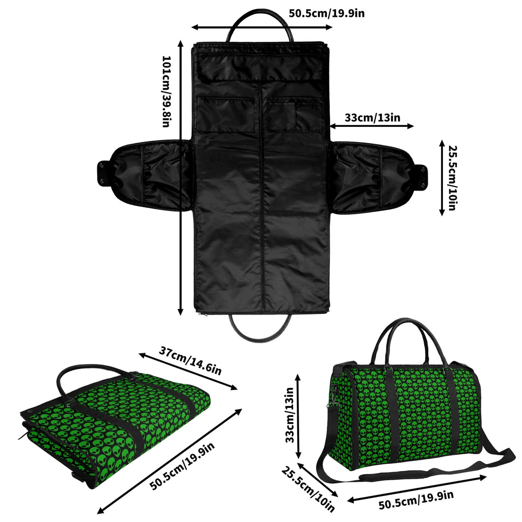 Personalised Aliens Foldable Travel Bag Personalised Foldable Travel Bag Printed Offshore Sci Fi