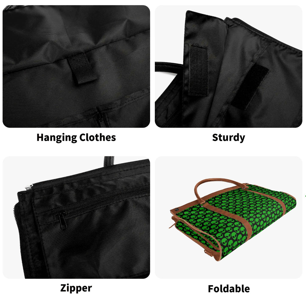 Personalised Aliens Foldable Travel Bag Personalised Foldable Travel Bag Printed Offshore Sci Fi