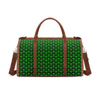 Personalised Aliens Foldable Travel Bag Brown Personalised Foldable Travel Bag Printed Offshore Sci Fi