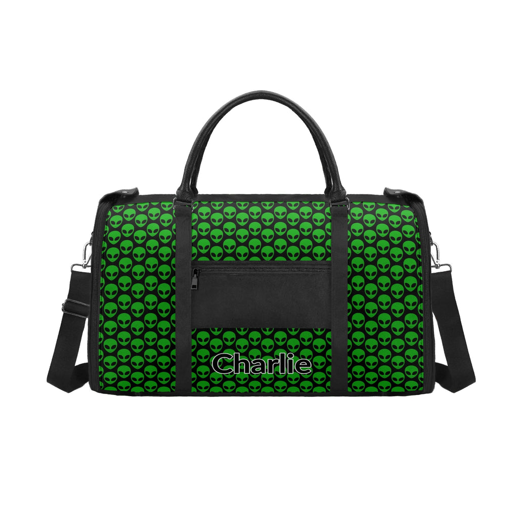 Personalised Aliens Foldable Travel Bag Personalised Foldable Travel Bag Printed Offshore Sci Fi
