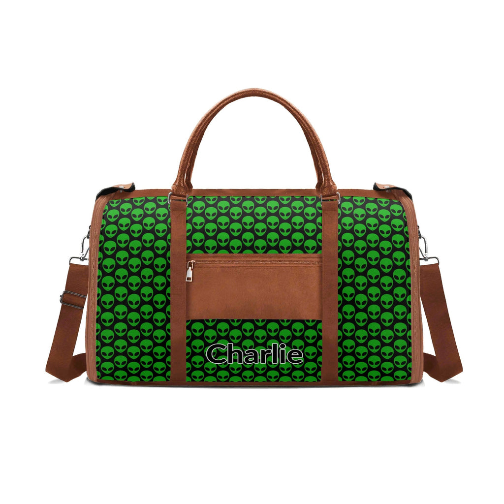 Personalised Aliens Foldable Travel Bag Personalised Foldable Travel Bag Printed Offshore Sci Fi