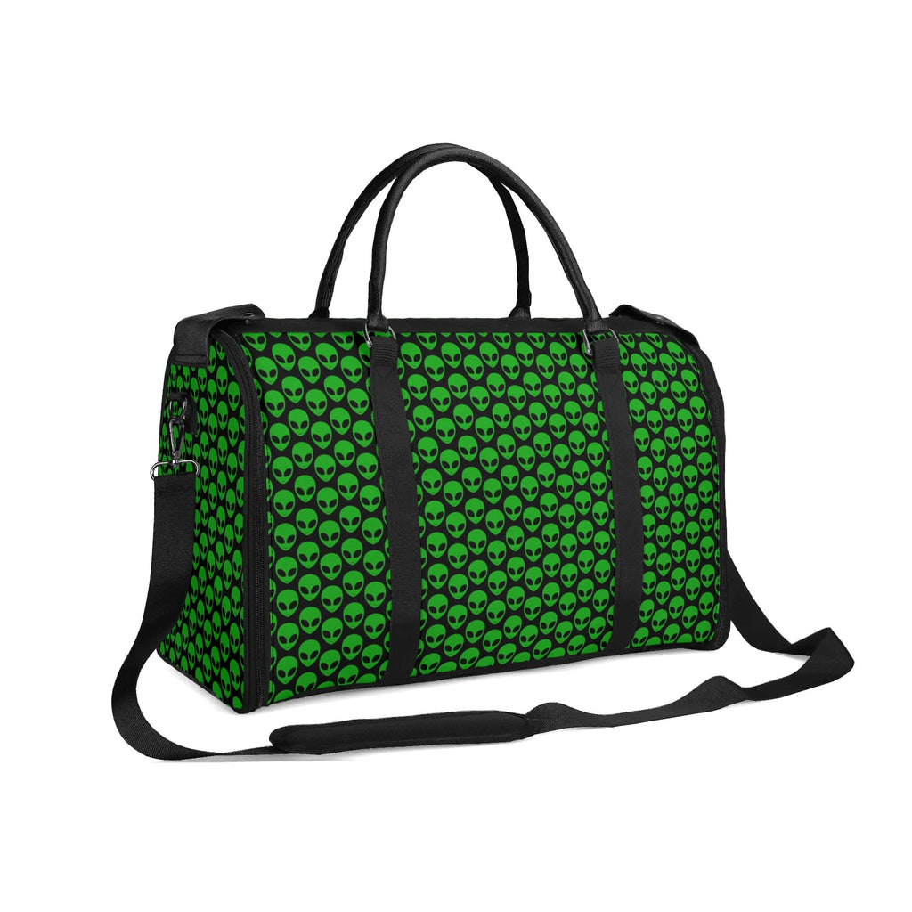 Personalised Aliens Foldable Travel Bag Personalised Foldable Travel Bag Printed Offshore Sci Fi
