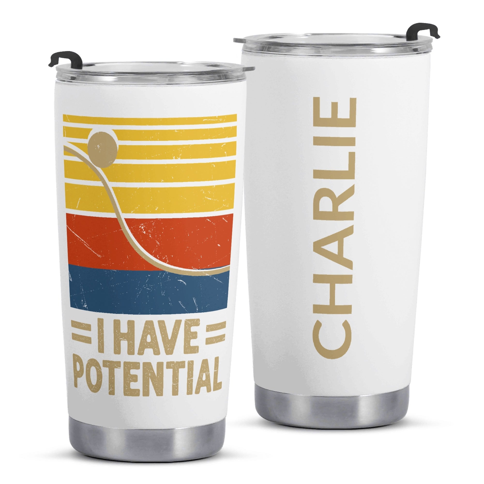 Personalised - I Have Potential, Physics - Stainless Steel 20oz Travel Mug Personalised 20oz Travel Mug Printed Offshore Science
