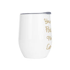 Personalised Your Coffee Order 12oz Wine Tumbler / Travel Mug Personalised Wine Tumbler / Travel Mug Coffee Printed Offshore
