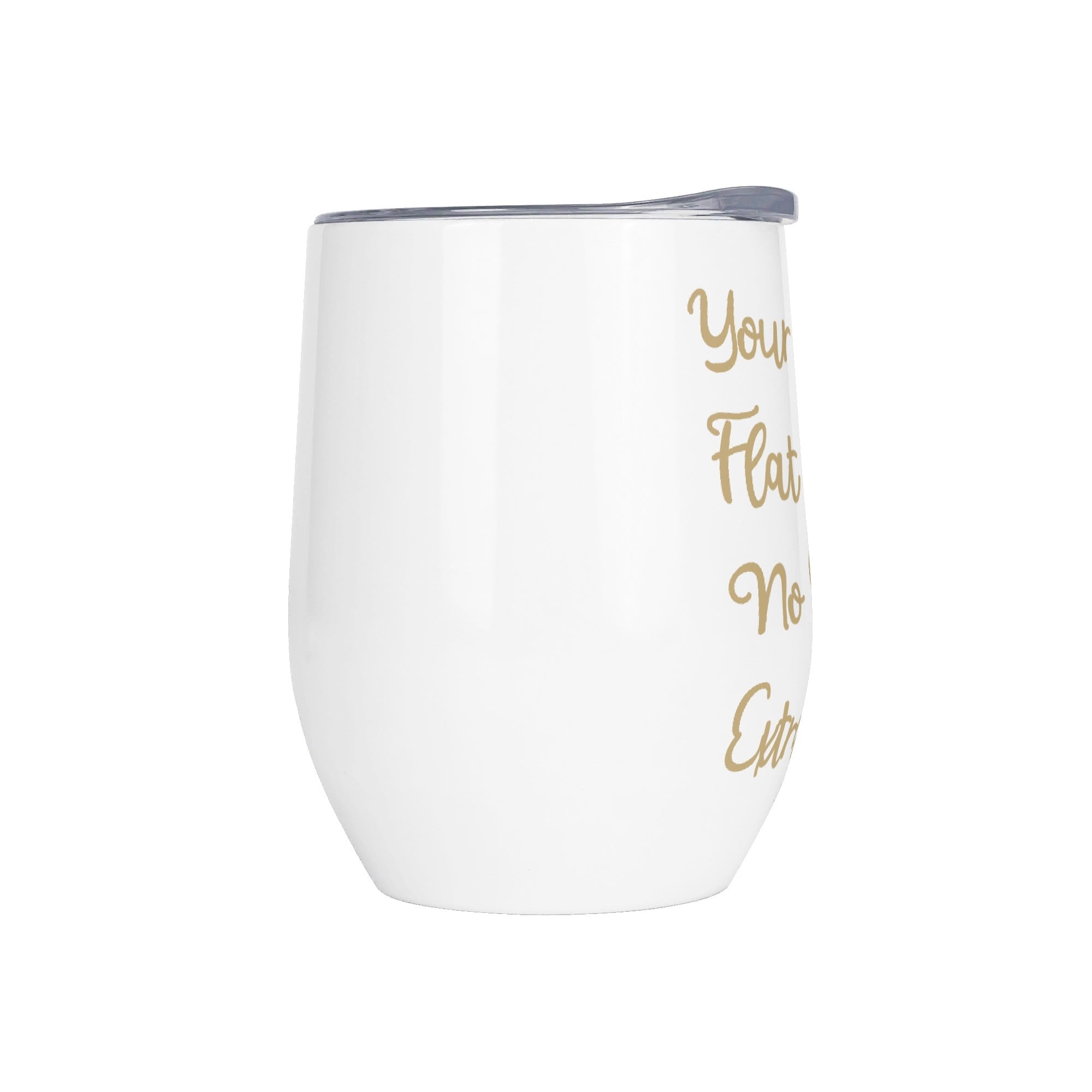 Personalised - Your Coffee Order - 12oz Wine Tumbler / Travel Mug Personalised Wine Tumbler / Travel Mug Coffee Printed Offshore