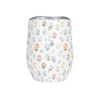 Personalised Your Coffee Order, Paw Prints 12oz Wine Tumbler / Travel Mug Personalised Wine Tumbler / Travel Mug animal Coffee Printed Offshore