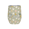 Personalised Chicken Life 12oz Wine Tumbler / Travel Mug Default Title Personalised Wine Tumbler / Travel Mug animal Printed Offshore