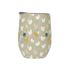 Personalised Chicken Life 12oz Wine Tumbler / Travel Mug Personalised Wine Tumbler / Travel Mug animal Printed Offshore