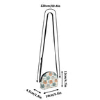 Personalised Add Name, Cute Cats Kids PU Small Crossbody Bag / Purse