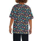 Video Game Kids Loose Fit Short Sleeve T-Shirt Kid's Full Print T-shirt Games Printed Offshore Retro