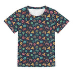 Video Game Kids Loose Fit Short Sleeve T-Shirt Kid's Full Print T-shirt Games Printed Offshore Retro