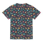 Video Game Kids Loose Fit Short Sleeve T-Shirt Kid's Full Print T-shirt Games Printed Offshore Retro
