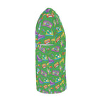 Bright 80s Kids Loose Fit Short Sleeve T-Shirt Kid's Full Print T-shirt Printed Offshore Retro