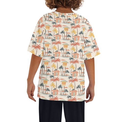 Beach Shack Kids Loose Fit Short Sleeve T-Shirt Kids Full Print T-shirt Printed Offshore Surf