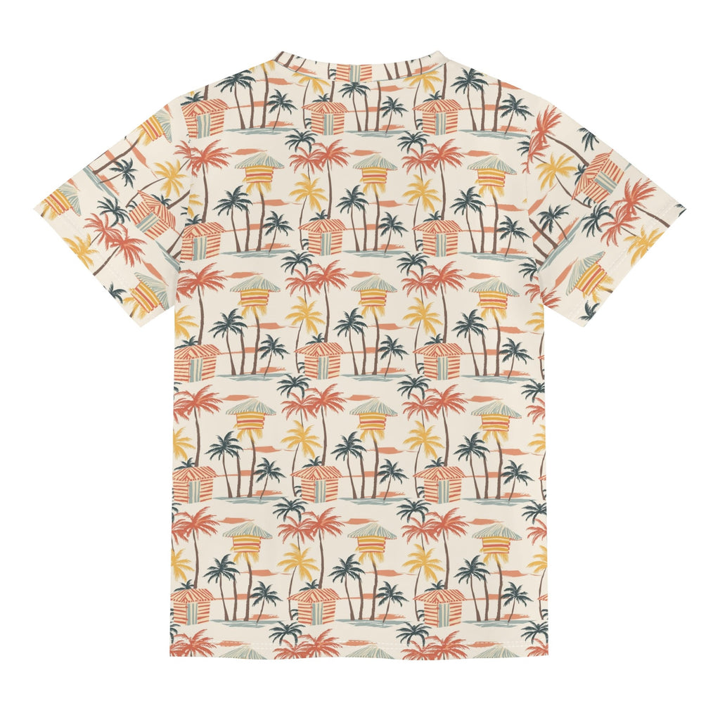Beach Shack Kids Loose Fit Short Sleeve T-Shirt Kid's Full Print T-shirt Printed Offshore Surf