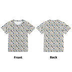 All About Space Kids Loose Fit Short Sleeve T-Shirt Kid's Full Print T-shirt Printed Offshore Space