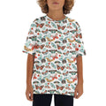 Moths And Pretty Butterflies Kids Loose Fit Short Sleeve T-Shirt XL Kid's Full Print T-shirt animal Printed Offshore