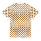 Hamburgers Kids Loose Fit Short Sleeve T-Shirt Kid's Full Print T-shirt Food Printed Offshore