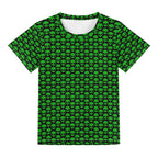 Aliens Kids Loose Fit Short Sleeve T-Shirt Kid's Full Print T-shirt Printed Offshore Sci Fi