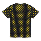 Yellow Lightning Kids Loose Fit Short Sleeve T-Shirt Kid's Full Print T-shirt comic Printed Offshore
