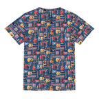Music Instruments Kids Loose Fit Short Sleeve T-Shirt Kid's Full Print T-shirt Music Printed Offshore