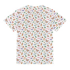 Cute Little Bugs Kids Loose Fit Short Sleeve T-Shirt Kid's Full Print T-shirt animal Printed Offshore