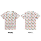 Cute Little Bugs Kids Loose Fit Short Sleeve T-Shirt Kid's Full Print T-shirt animal Printed Offshore