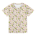 Avocado Love Kids Loose Fit Short Sleeve T-Shirt Kid's Full Print T-shirt Food Printed Offshore