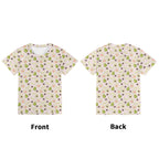 Avocado Love Kids Loose Fit Short Sleeve T-Shirt Kid's Full Print T-shirt Food Printed Offshore