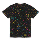 Stars And Swirls Kids Loose Fit Short Sleeve T-Shirt Kid's Full Print T-shirt Printed Offshore