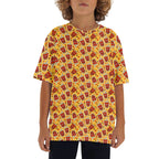 Cola Kids Loose Fit Short Sleeve T-Shirt XL Kid's Full Print T-shirt Food Printed Offshore