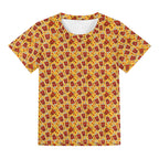 Cola Kids Loose Fit Short Sleeve T-Shirt Kid's Full Print T-shirt Food Printed Offshore
