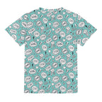 Comic Book Speech Bubbles Kids Loose Fit Short Sleeve T-Shirt Kid's Full Print T-shirt comic Printed Offshore