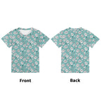 Comic Book Speech Bubbles Kids Loose Fit Short Sleeve T-Shirt Kid's Full Print T-shirt comic Printed Offshore