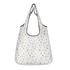 Paw Prints 3 Pack of Foldable Shopping Bags Default Title 3-Pack Shopping Bags animal Printed Offshore