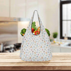 Paw Prints 3 Pack of Foldable Shopping Bags 3-Pack Shopping Bags animal Printed Offshore