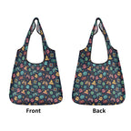 Video Game 3 Pack of Foldable Shopping Bags 3-Pack Shopping Bags Games Printed Offshore Retro