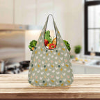 Chicken Life 3 Pack of Foldable Shopping Bags 3-Pack Shopping Bags animal Printed Offshore