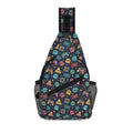 Video Game Chest Crossbody Bag with Adjustable Strap Default Title Chest Crossbody Bag Games Printed Offshore Retro