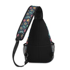 Video Game Chest Crossbody Bag with Adjustable Strap Chest Crossbody Bag Games Printed Offshore Retro