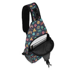 Video Game Chest Crossbody Bag with Adjustable Strap Chest Crossbody Bag Games Printed Offshore Retro