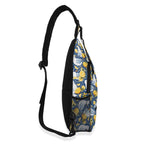 Lemon Seagull Chest Crossbody Bag with Adjustable Strap Chest Crossbody Bag animal Printed Offshore