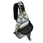 Lemon Seagull Chest Crossbody Bag with Adjustable Strap Chest Crossbody Bag animal Printed Offshore