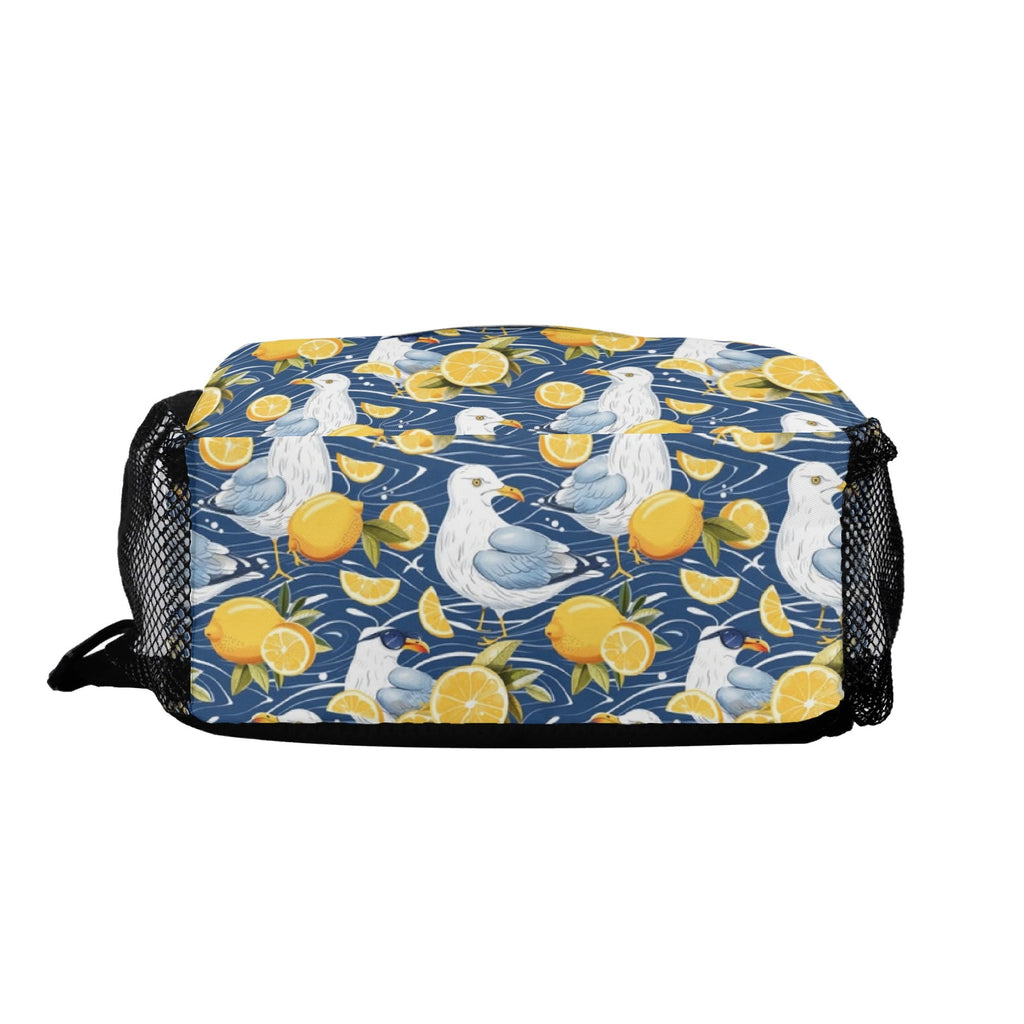 Lemon Seagull Chest Crossbody Bag with Adjustable Strap Chest Crossbody Bag animal Printed Offshore